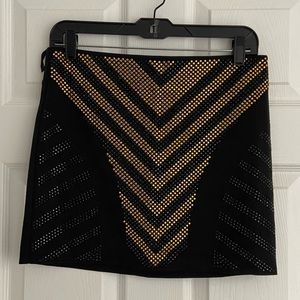 EUC ark & co mini studded skirt (Sz M)